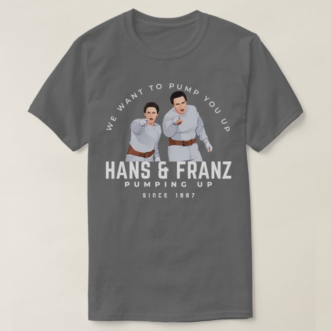 Camiseta Hans Franz Queremos lanzarte desde 1987 niños (Diseño del anverso)