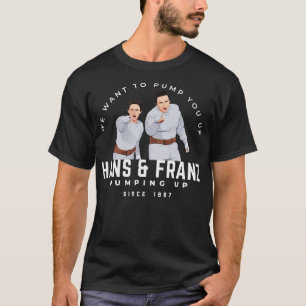 Camiseta Hans Franz Queremos lanzarte desde el Tote de 1987