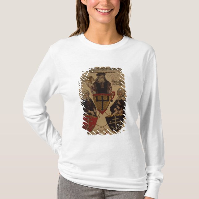 Camiseta Hans Fugger dos esposas Clara Widolf y Elisabeth (Anverso)