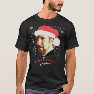 Camiseta Hans Gruber Tiene Navidades De Yippee Kay Ay Muere