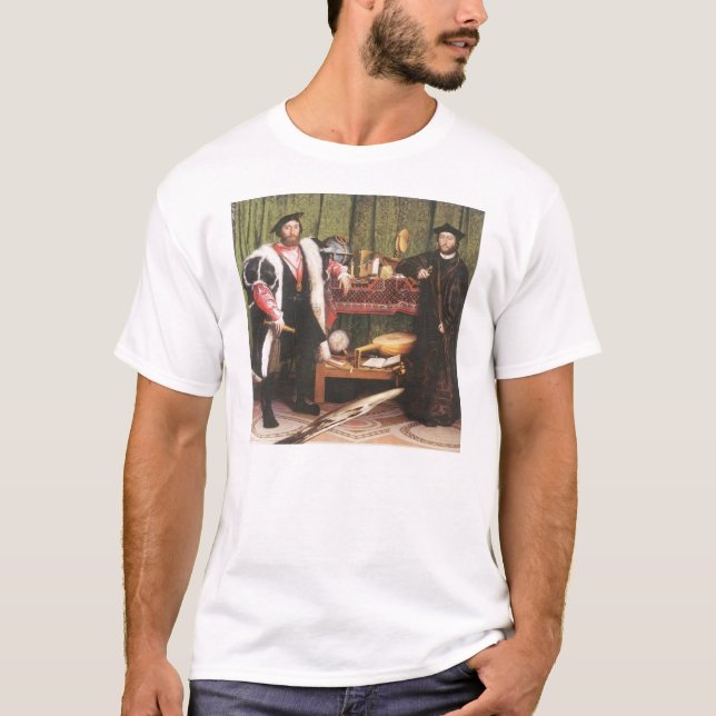 Camiseta Hans Holbein cuanto más jovenes son los (Anverso)