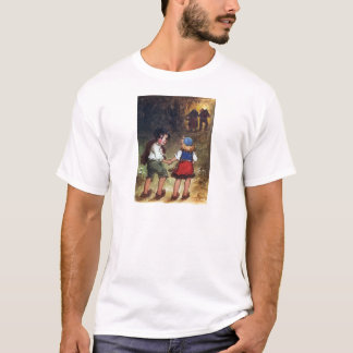 Camiseta Hansel y Gretel dirigen en las maderas