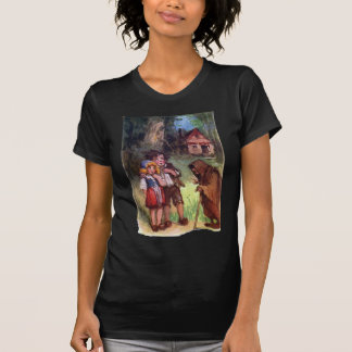Camiseta Hansel y Gretel encuentran a la bruja