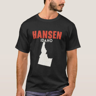 Camiseta Hansen Idaho Estados Unidos de América Viajes Idah