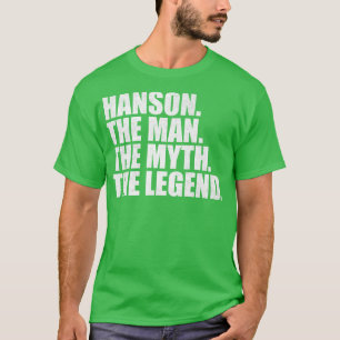Camiseta HansonHanson apellido Hanson apellido Hanson S