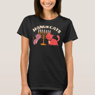 Camiseta Hanucats gatos de Hannukah