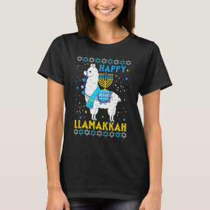 Camiseta Hanuk de gafas de sol de una llamada judía feliz