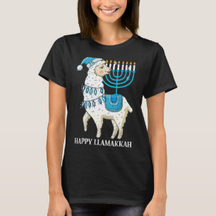 Camiseta Hanuk de gafas de sol de una llamada judía feliz