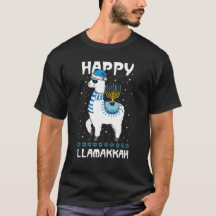 Camiseta Hanuk de gafas de sol de una llamada judía feliz