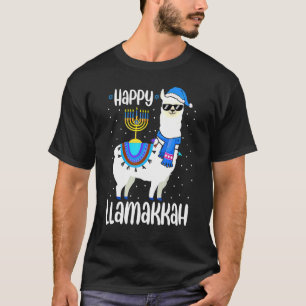 Camiseta Hanuk de gafas de sol de una llamada judía feliz