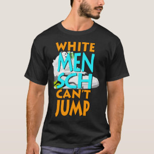 Camiseta Hanukah Mensch Cant Jump Funny Retro Judía 90 St