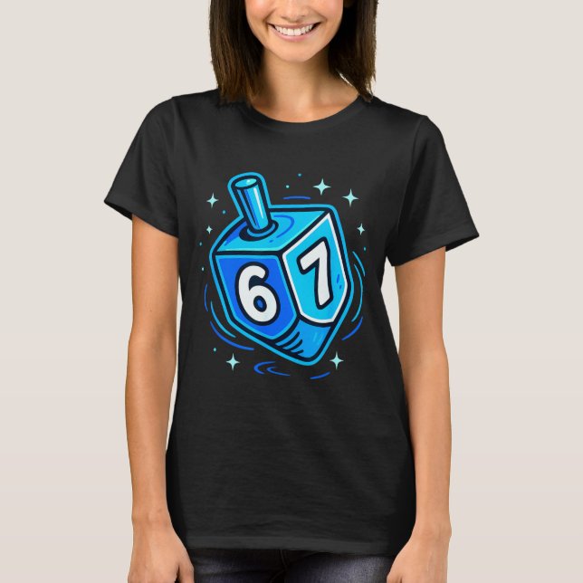 Camiseta Hanukkah 67 Meme Chanukah Jewish Men Women Kids  (Anverso)