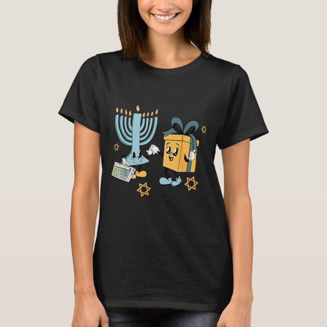 Camiseta Hanukkah Aac Speech Therast Slp Communication Acce (Anverso)