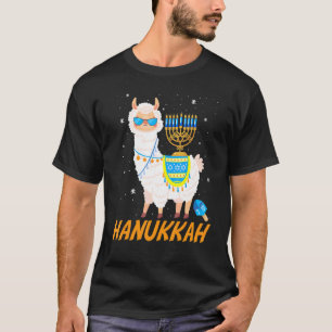 Camiseta Hanukkah Alpaca Llam
