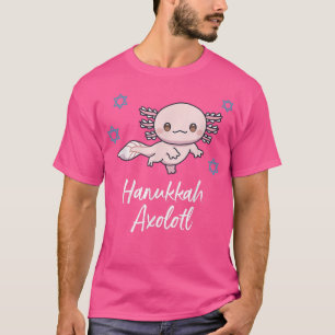 Camiseta Hanukkah Aolotl Festividad de la Familia Funny Cha