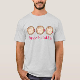 Camiseta Hanukkah Chanukah Feriados Judíos Jelly Doughnut