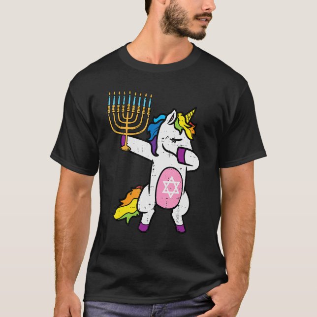 Camiseta Hanukkah Chanukah Gir (Anverso)