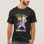 Camiseta Hanukkah Dabbing Unicorn Jewnicorn Chanukah Judío<br><div class="desc">Hanukkah Dabbing Unicorn Jewnicorn Chanukah Jewish Xmas 1.</div>