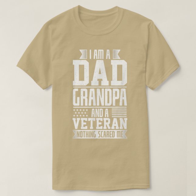 Camiseta Hanukkah Dad Abuelo Veterano De T-Sh (Diseño del anverso)