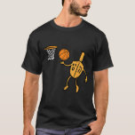 Camiseta Hanukkah Dreidel Baloncesto Chanukah Hombres Judío<br><div class="desc">Hanukkah Dreidel Basketball Chanukah Hombres judíos niños</div>