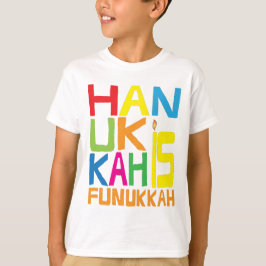 Camiseta "Hanukkah es Funukkah" Niños camiseta.