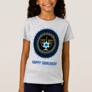 Camiseta Hanukkah feliz - diseño hermoso2