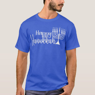Camiseta Hanukkah feliz, Hombres Mujeres Niños, Menorah, Hh