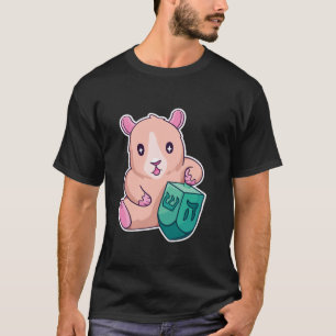 Camiseta Hanukkah Hamster Guinea Cerdo Chanukah judío