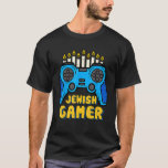 Camiseta Hanukkah Jewish Video Game Controller Gamer Chanuk<br><div class="desc">Hanukkah Jewish Video Game Controller Gamer Chanukah Boy Kid 5.</div>