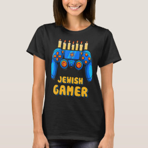 Camiseta Hanukkah Jewish Video Game Controller Gamer Chanuk