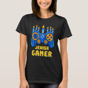 Camiseta Hanukkah Jewish Video Game Controller Gamer Chanuk