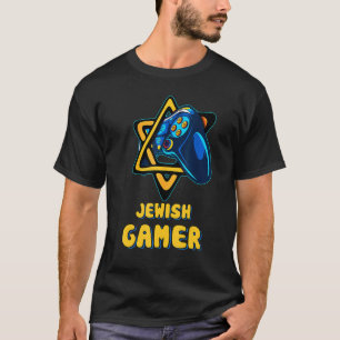 Camiseta Hanukkah Jewish Video Game Controller Gamer Chanuk