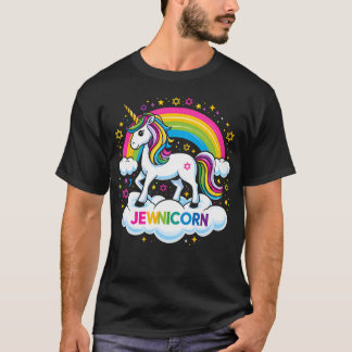 Camiseta Hanukkah Jewnicorn Funny Jewish Unicorn