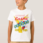 Camiseta Hanukkah Latke Dip Shirt/White Color Shirt<br><div class="desc">"... y un latke sumergido en la camiseta "Sour Cream". ¡Gracias por detenerse y por ir de compras! Muy apreciado. ¡Feliz Chanukah/Hanukkah! Estilo: Niños' Hanes TAGLESS® T-Shirt Esperen 'hasta que tengan este tee sin agallas en su hijo. Llevará su estilo diario a un nivel completamente nuevo, especialmente cuando lo personalizares...</div>