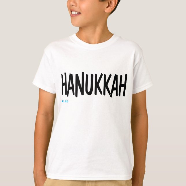 Camiseta Hanukkah "Like" Shirt (Anverso)