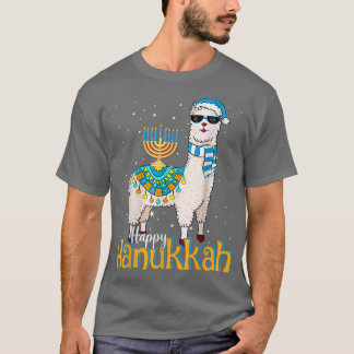 Camiseta Hanukkah Llama Cute Alpaca Chanukah 