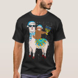 Camiseta Hanukkah Llamakah Llama Sloth Happy Hanukkah Chanu<br><div class="desc">Hanukkah Llamakah Llama Sloa Happy Hanukkah Chanukah</div>