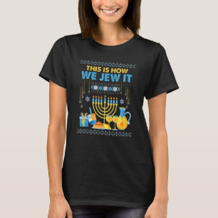 Camiseta Hanukkah Menorah Así Lo Justificamos