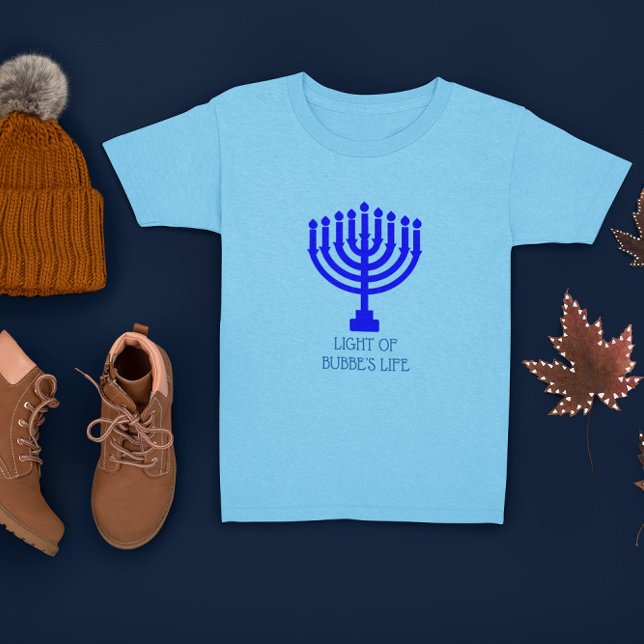 Camiseta Hanukkah Menorah Luz de mi vida (Subido por el creador)