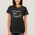Camiseta Hanukkah, Navidades graciosos y graciosos judíos<br><div class="desc">jajaja a tu hijo, hanukkah fea, jewish hanukkah, chanukah, chanukiah, menorah, dreidel, já panes, latkes, navidades jewish, jewish boys, jewish chicas, jewish men, jewish women, jewdolph, feater, sweatshirt feo, matzo ball, deck matzo, hanuknah navidades traviesos, feos, hanukkah naughty lindo jewish, feliz christmukkah, meowzel tov, meowzel tov chanukah, jewish cat owner,...</div>