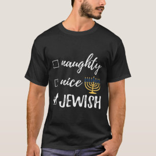 Camiseta Hanukkah, Navidades graciosos y graciosos judíos