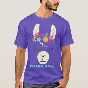Camiseta Hanukkah No Drama Llama Alpaca Amantes 