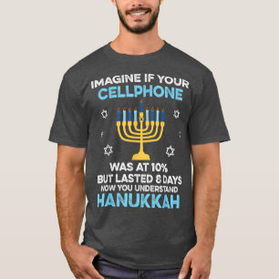 Camiseta Hanukkah obsequia a los celulares Chanukkah 2667