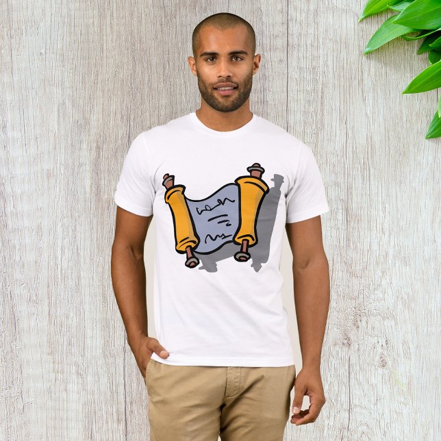 Camiseta Hanukkah Scroll Mens T-Shirt (Subido por el creador)