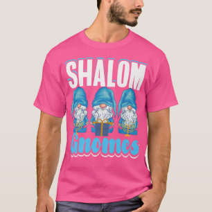 Camiseta Hanukkah Shalom Gnomes Menorah