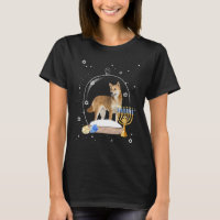 Hanukkah Shiba Inu Dog Snow Globe Pajama