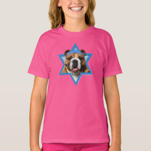 Camiseta Hanukkah Star of David - Bulldog