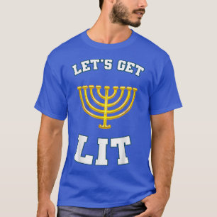 Camiseta Hanukkah Vamos a conseguir el Festival Lit Menorah