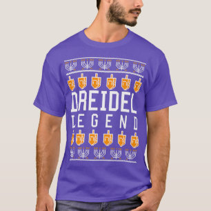 Camiseta Hanukkah Vintage Dreidel Champion Divertido Hol ju