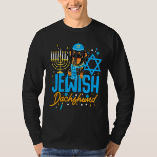 Camiseta Hanukkah Weiner Perro judío Dachshund